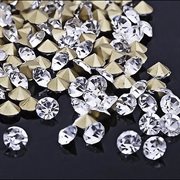 Rhinstene af krystalglas. ss1. Klar. 1.1 mm. 1400 stk.